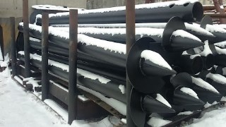 Винтовые сваи диаметром 73 мм Лангепасе цена от 1374 руб.