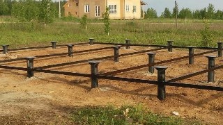 Установка и монтаж - винтовые сваи в Лангепасе для свайного фундамента дома. Цена от 2114 руб - видео закручивание